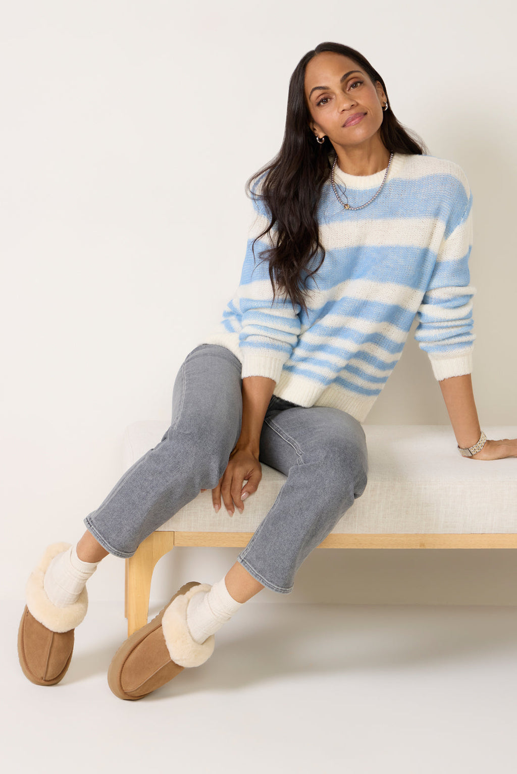 Women's Moa Crew Neck Sweater Top
