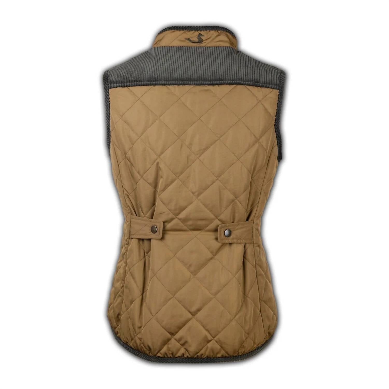 Women's South Creek Quilted Vest In Khaki