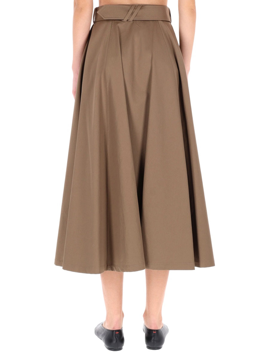 Burberry Women "Brenda" Midi Skirt