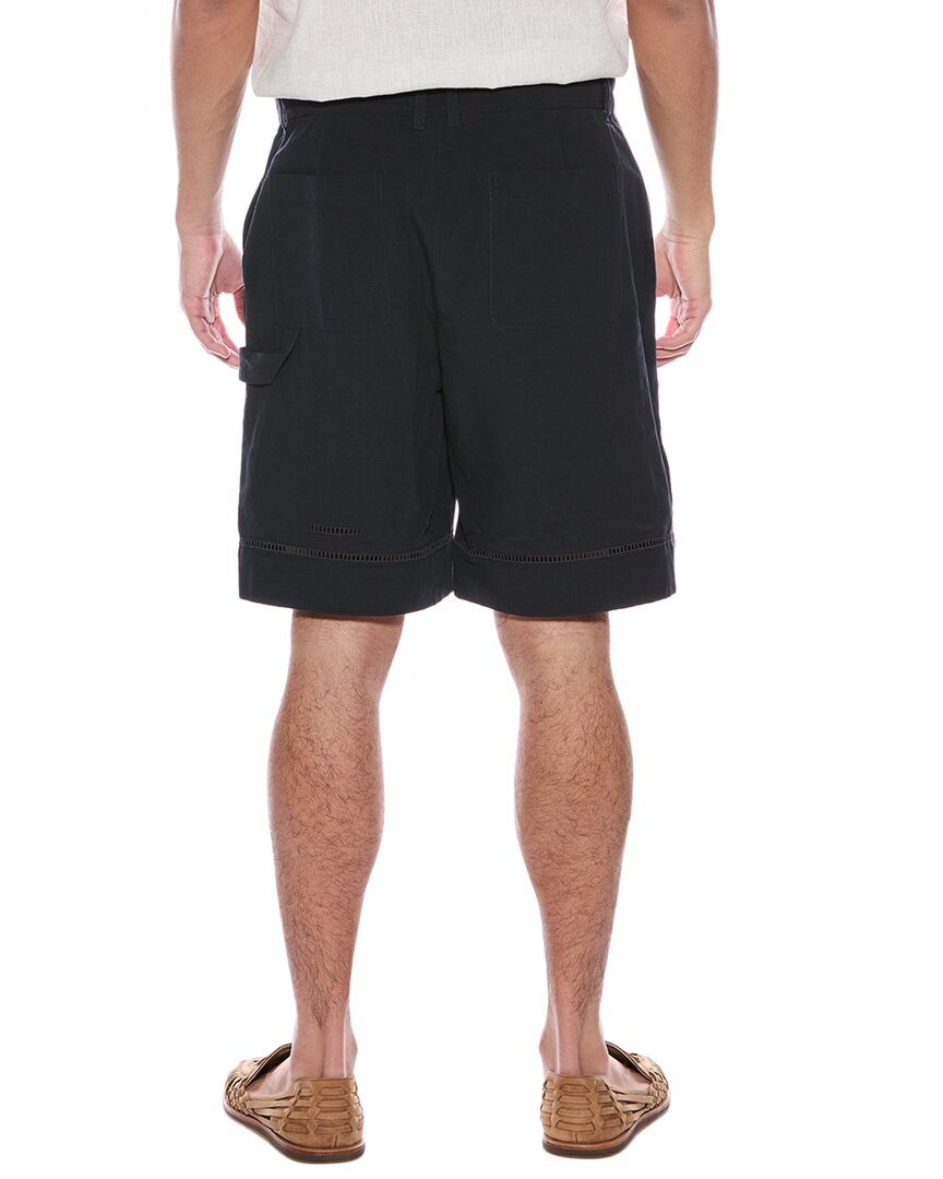 SIMKHAI Dean Linen-Blend Short