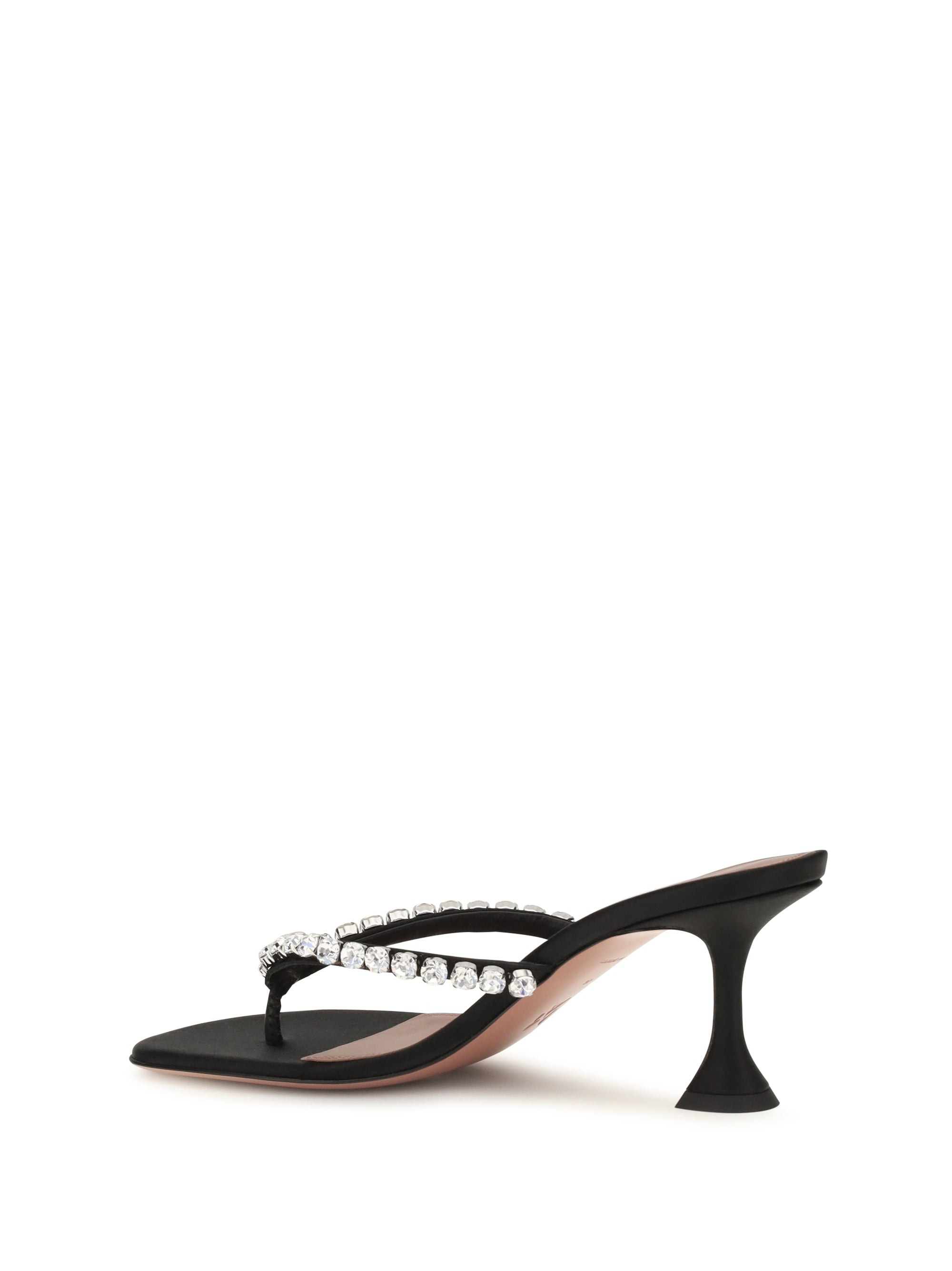 Amina Muaddi Women Gigi Crystal-Embellished Thong Sandals