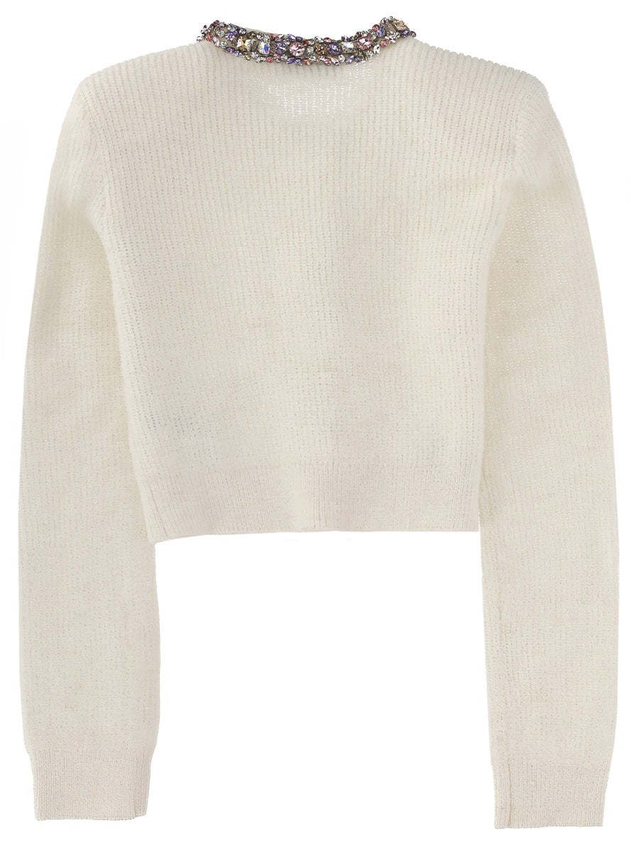 Self-Portrait Women Cardigan With "Diamanté" Detail