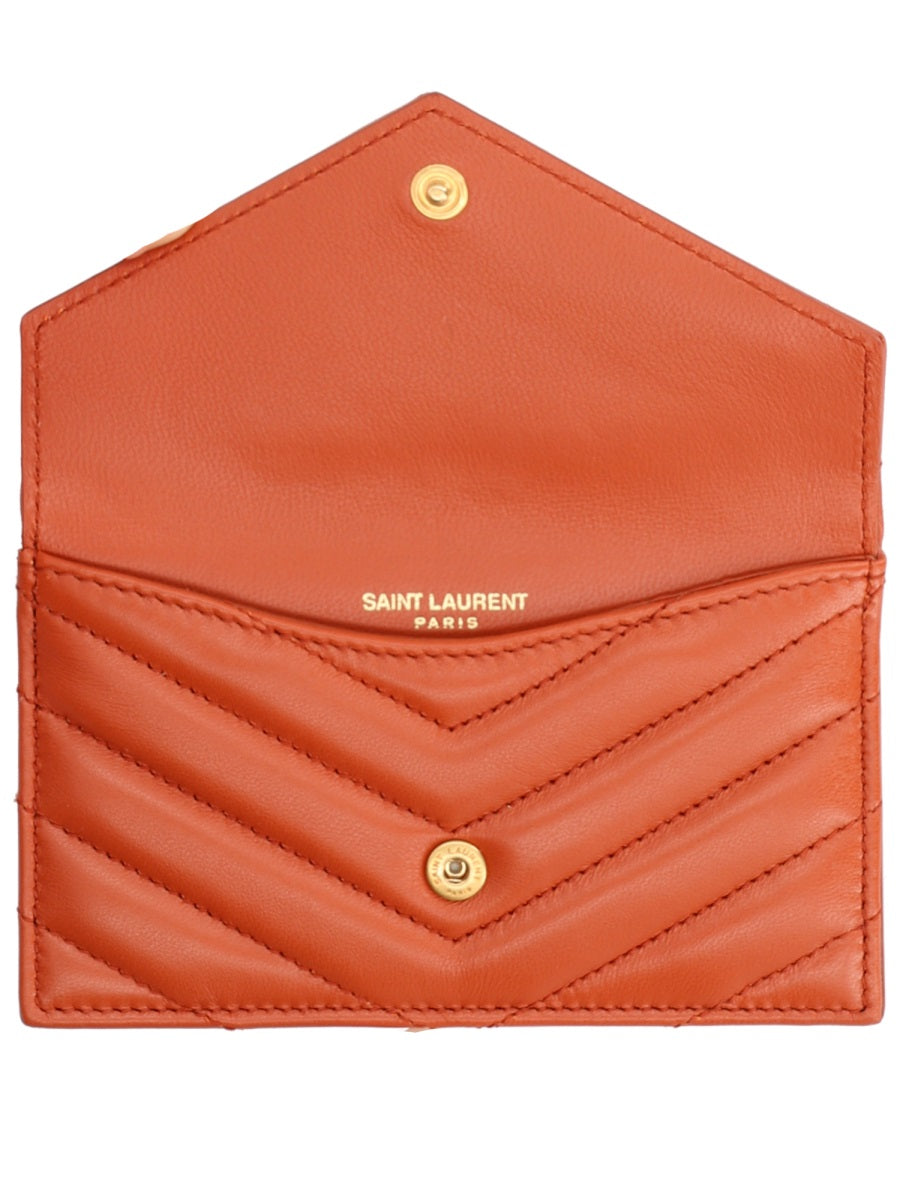 Saint Laurent Women Card Holder "Cassandras"