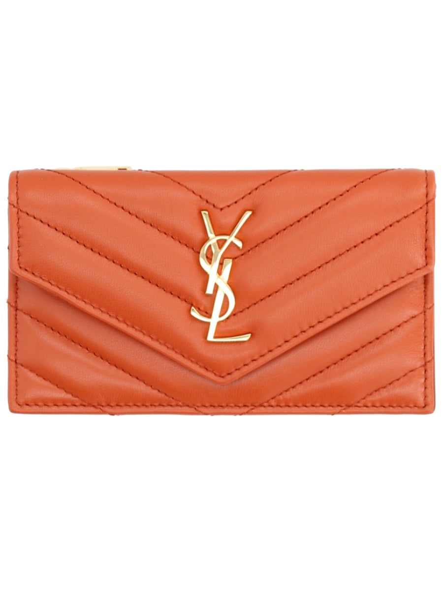 Saint Laurent Women Card Holder "Cassandras"