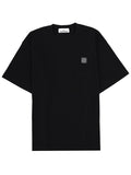 Stone Island Men T-Shirt With Logo Patch