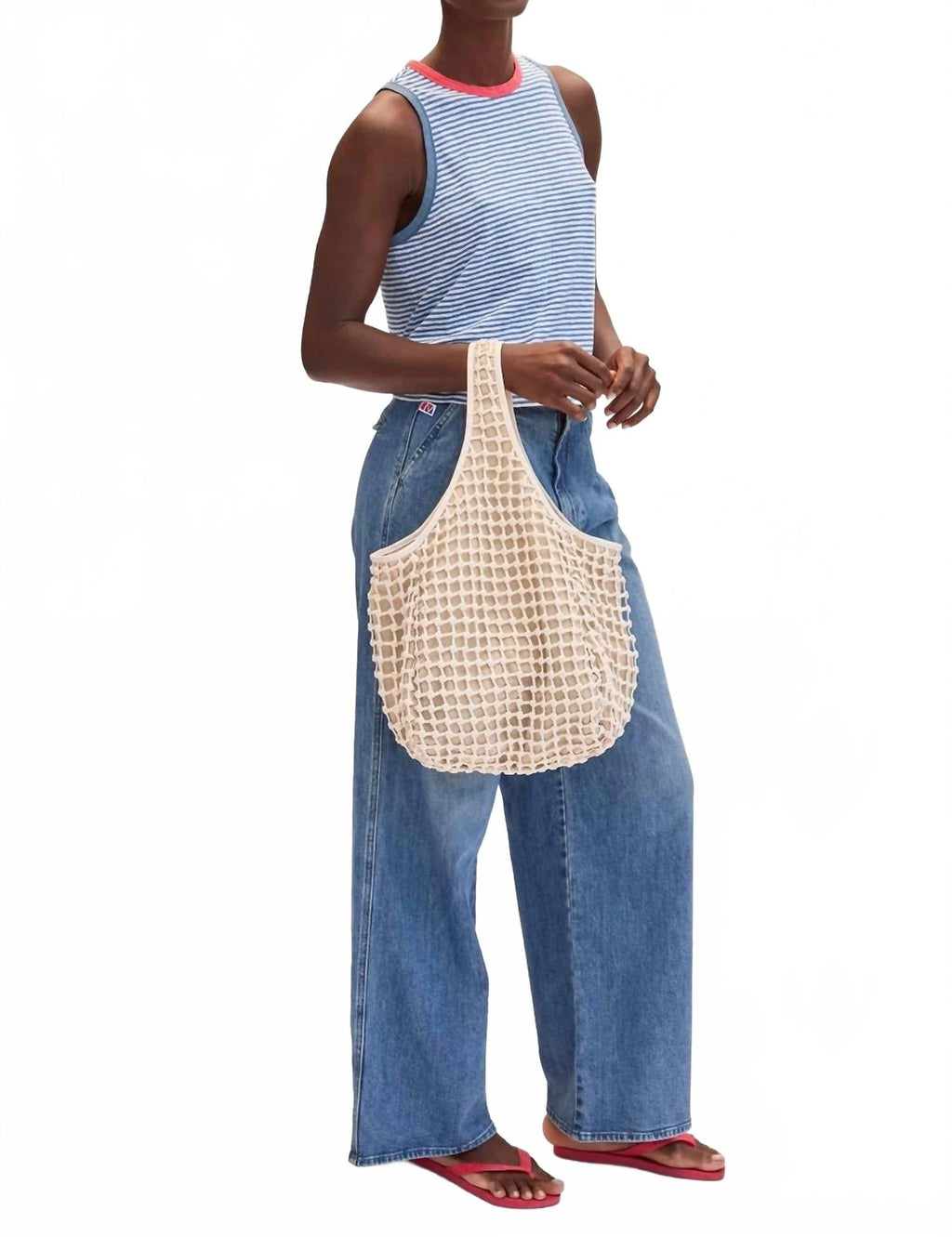 Women's Bando Shoulder Bag In White