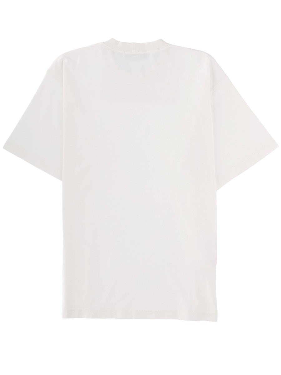 Stone Island Men T-Shirt With Logo Patch