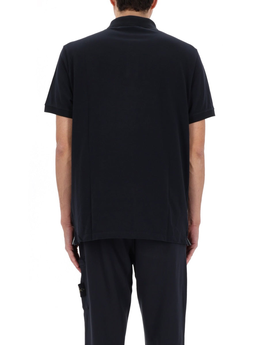 Stone Island Men Polo With Logo