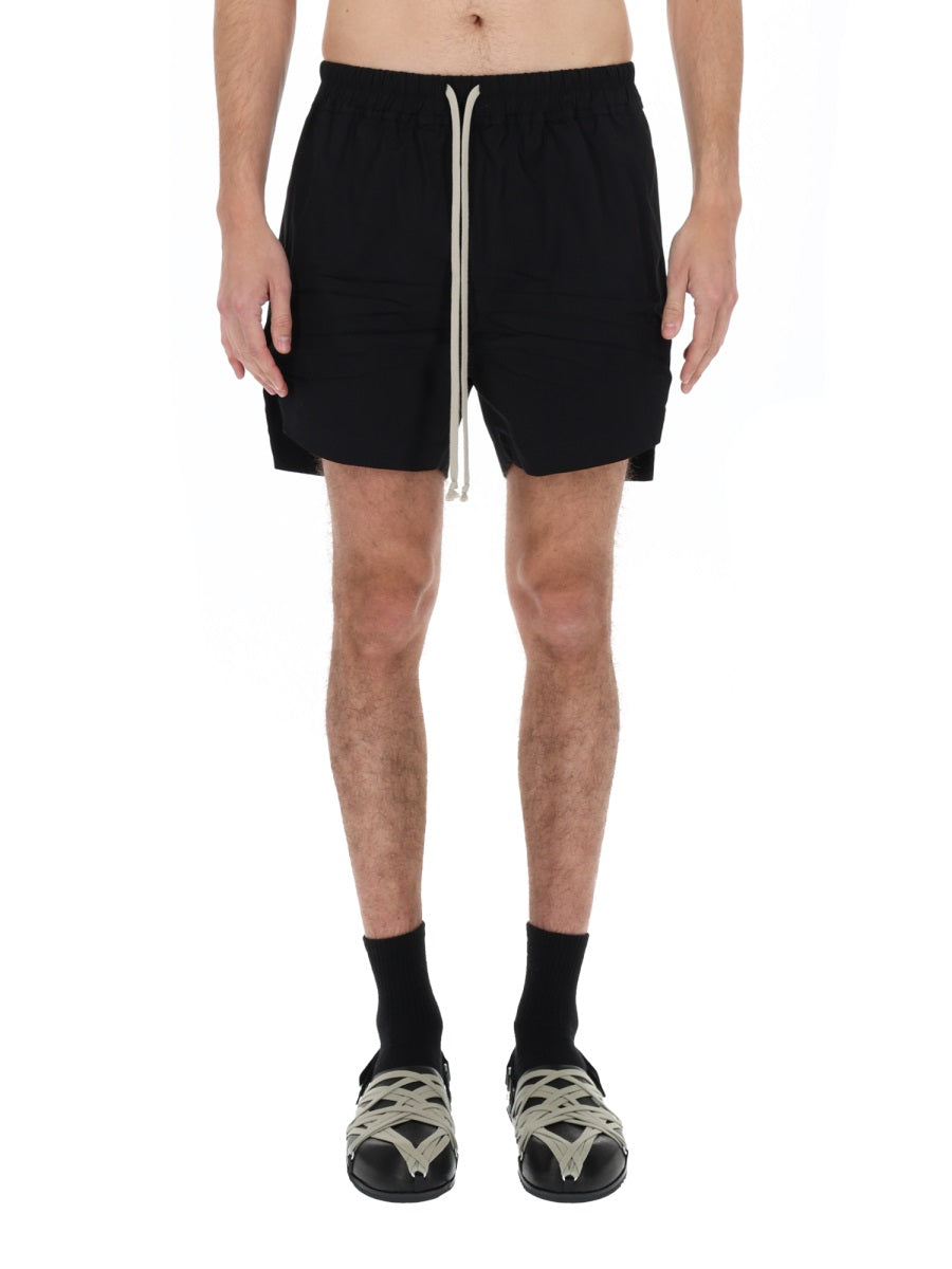 Rick Owens Men Cotton Shorts