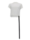 Rick Owens Drkshdw Women "Cropped Small Level T" T-Shirt