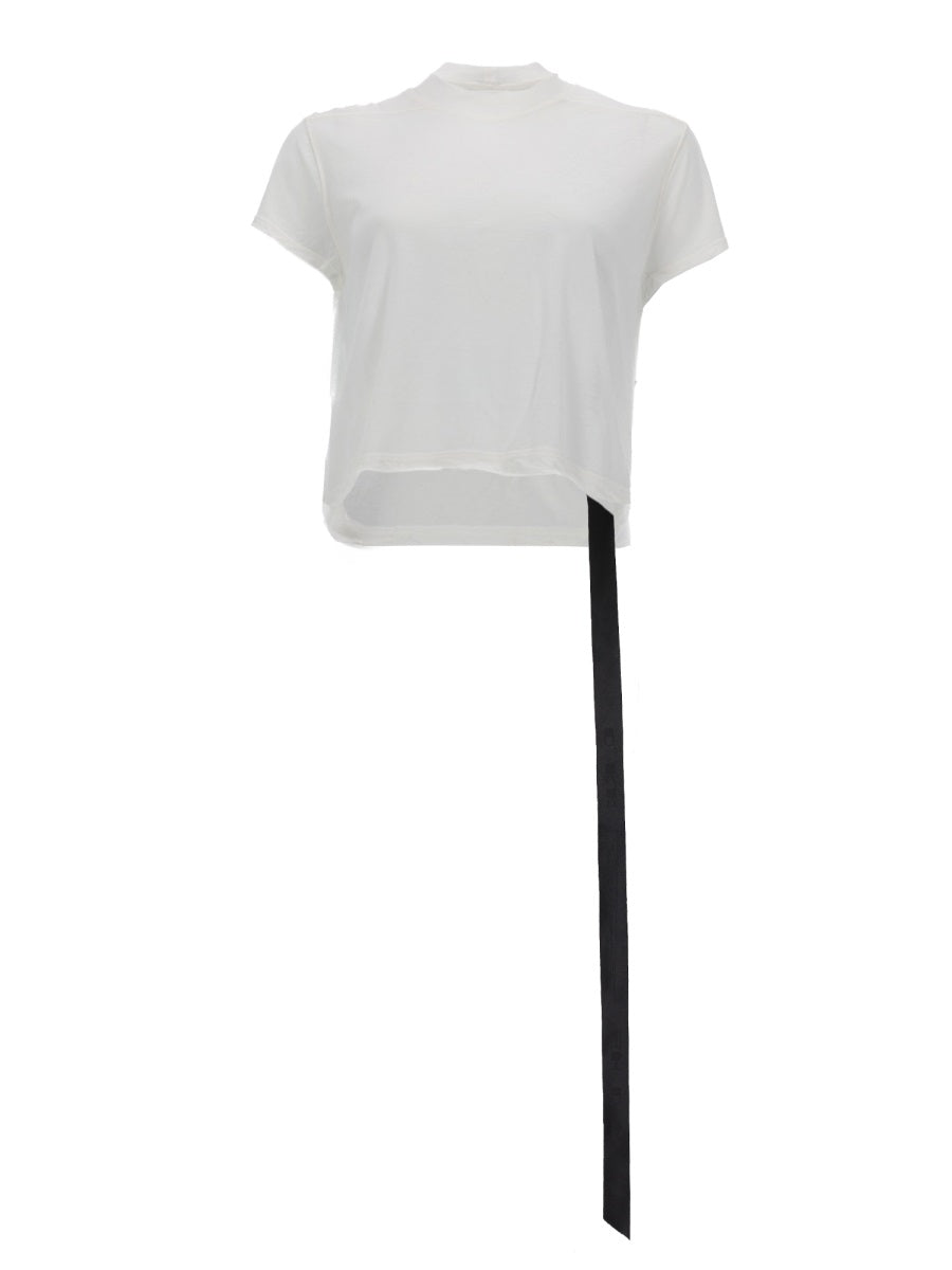 Rick Owens Drkshdw Women "Cropped Small Level T" T-Shirt