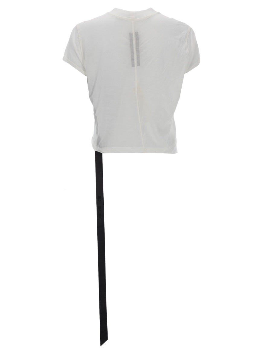 Rick Owens Drkshdw Women "Cropped Small Level T" T-Shirt