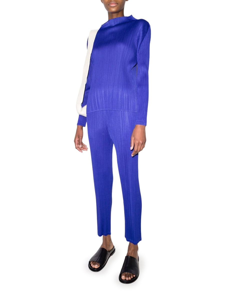 Pleats Please Issey Miyake Women Pleated T-Shirt