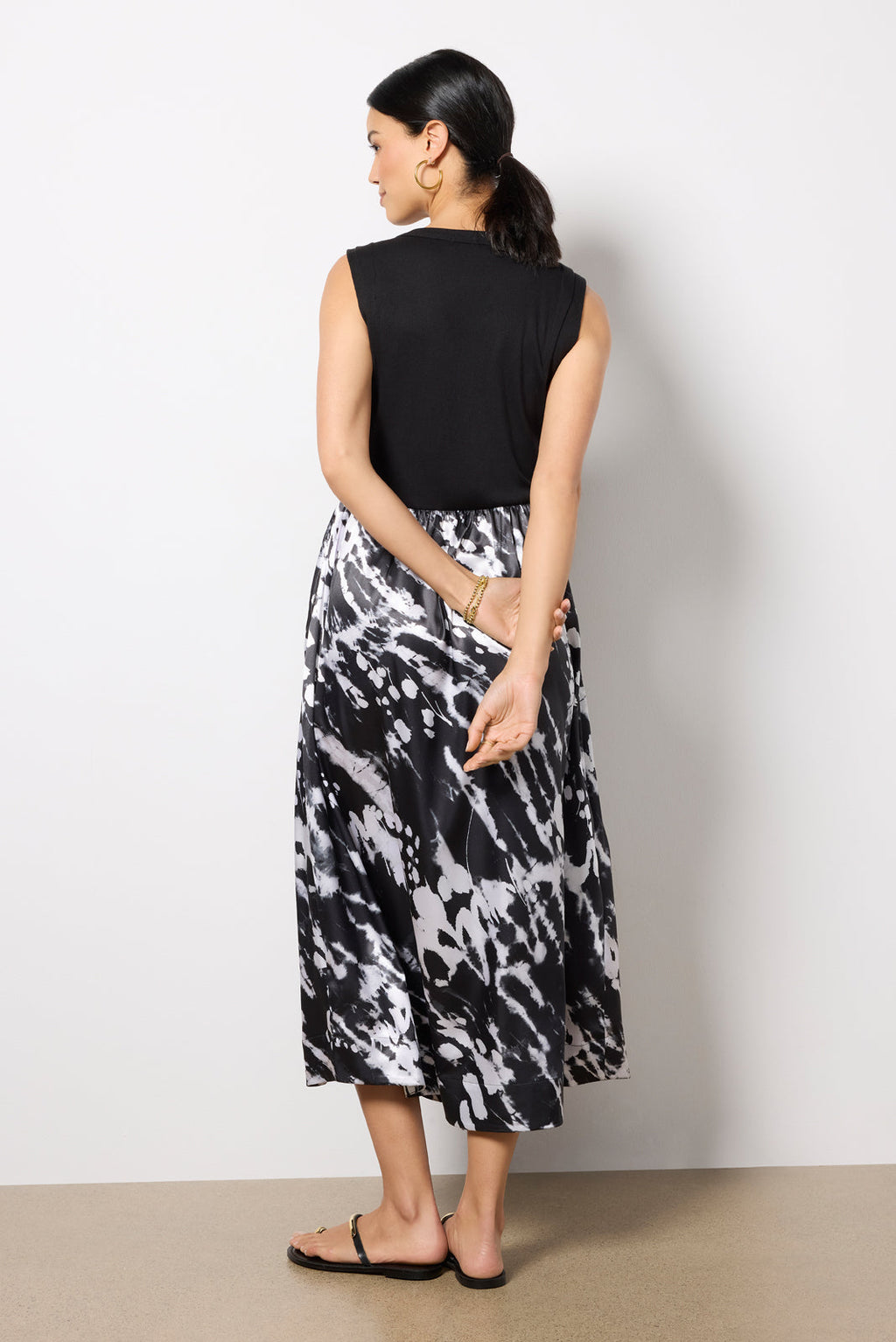 Women's Azalea Mixed Media Midi Dress