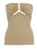 Rick Owens Women "Alannah Prong Bustier" Top