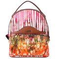 Christian Louboutin Backloubi Small Backpack Printed Canvas Multicolor