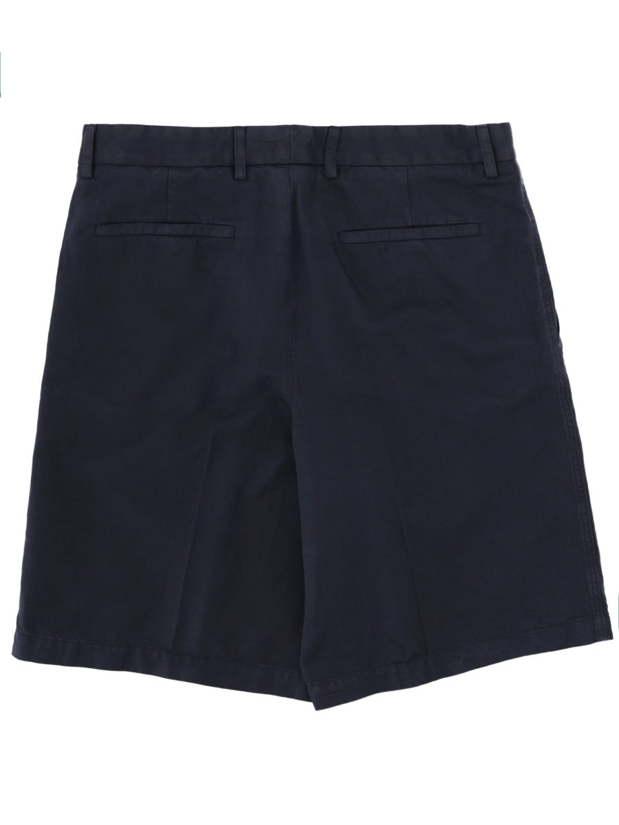 Zegna Men Shorts In Cotone