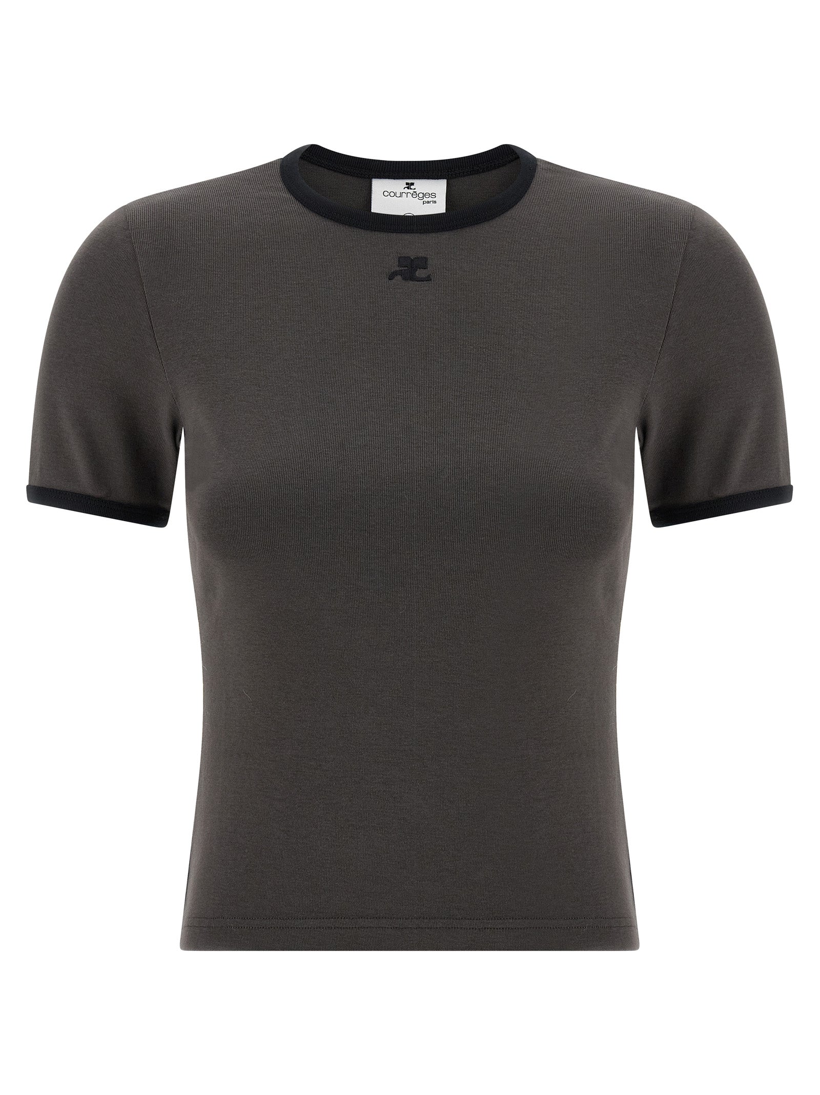 Courreges Women 'Signature Contrast' T-Shirt