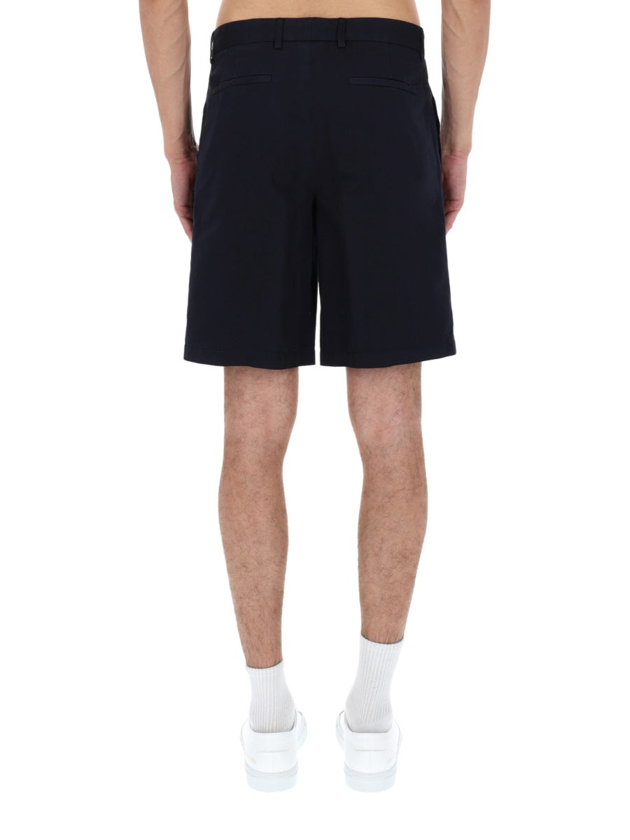 Zegna Men Shorts In Cotone