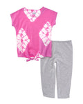 Splendid 2pc Topaz Tie-Dye Top & Legging Set