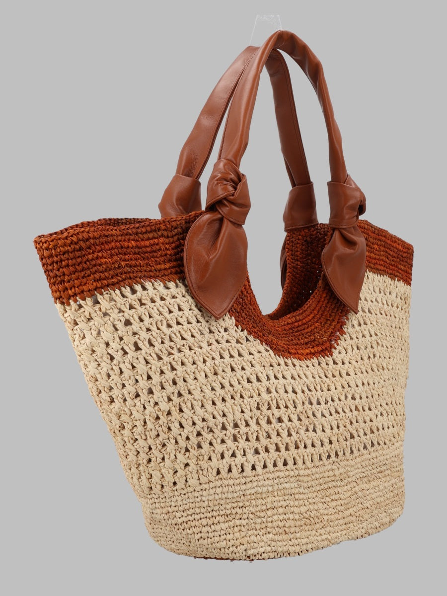 Hereu Women Borsa "Fonol" In Rafia
