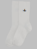 Vivienne Westwood Women Calzini "Ribbed Crew" Con Orb