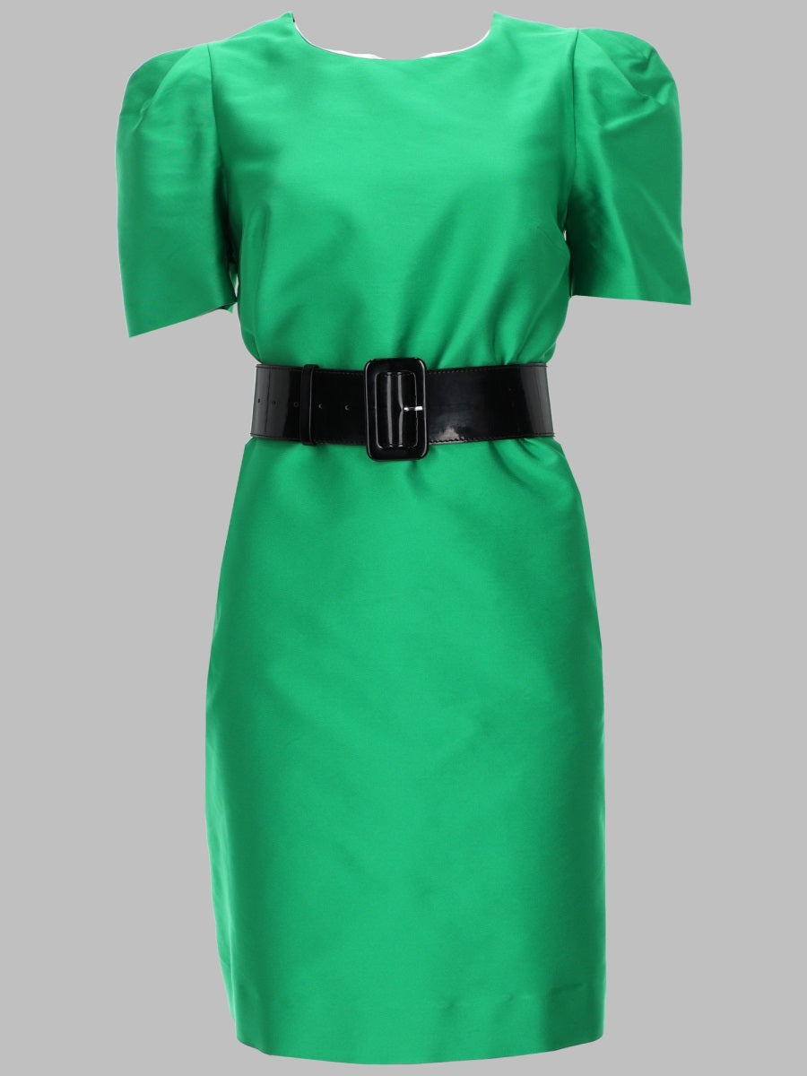P.A.R.O.S.H. Women Abito In Satin Con Cintura