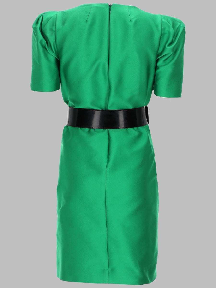 P.A.R.O.S.H. Women Abito In Satin Con Cintura