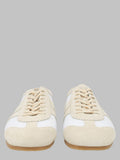 Dries Van Noten Men Sneaker In Pelle Con Dettagli In Suede