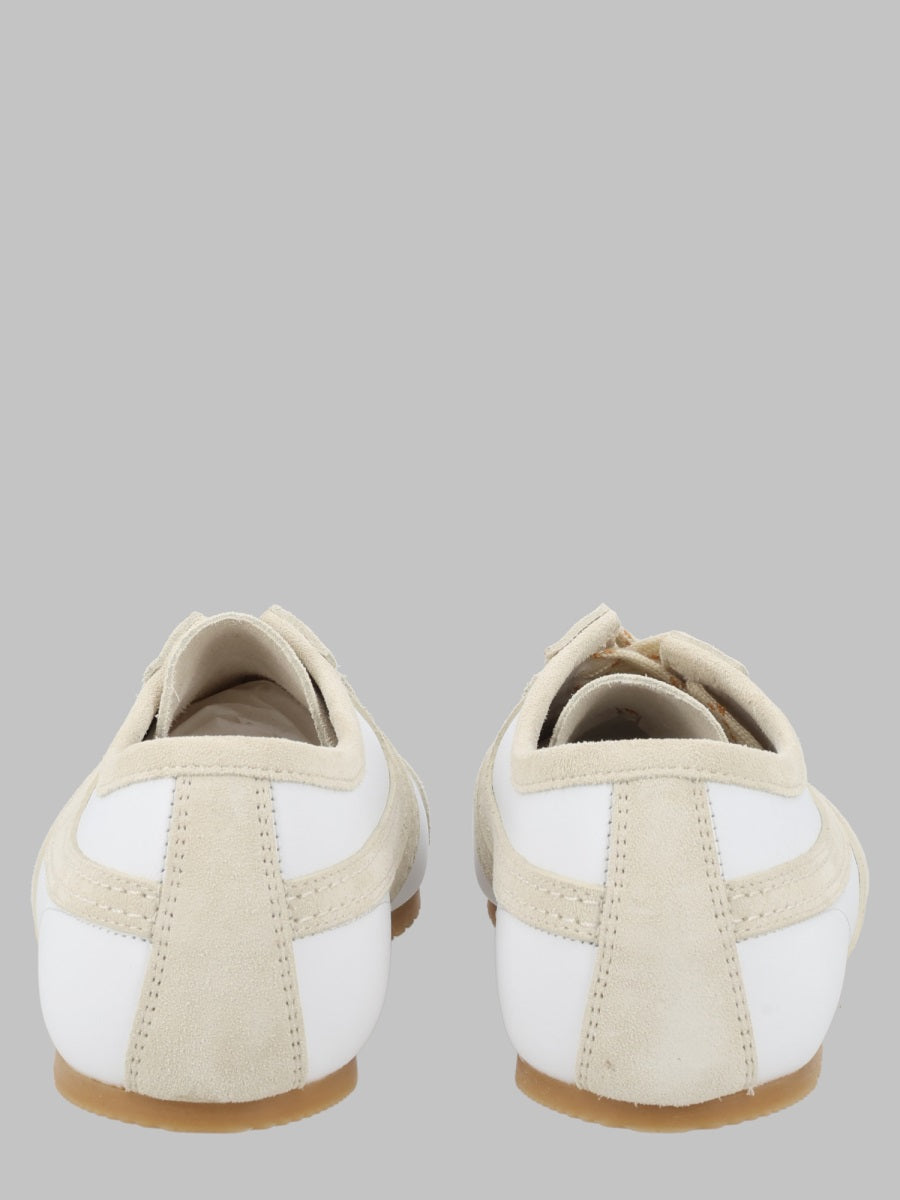 Dries Van Noten Men Sneaker In Pelle Con Dettagli In Suede