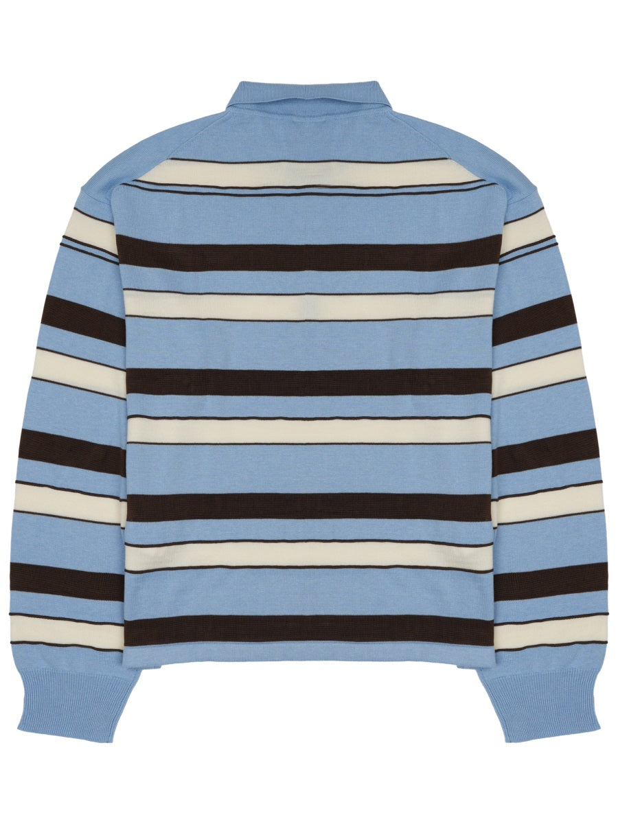 Jw Anderson Men Polo "Rugby" In Cotone
