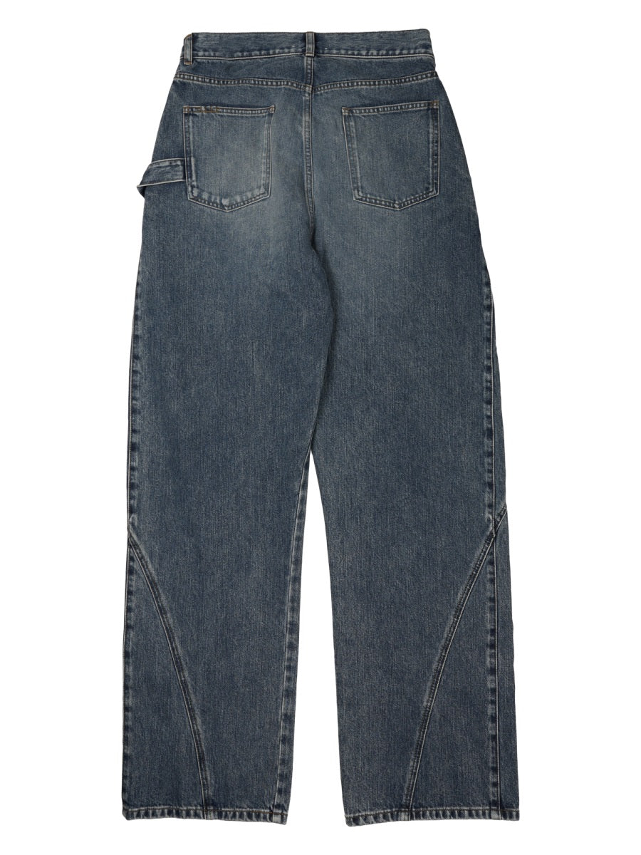 Jw Anderson Men Jeans "Twisted Workwear"