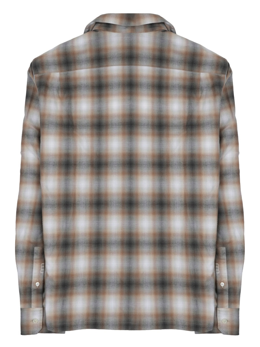 Jw Anderson Men Camicia Con Stampa Check