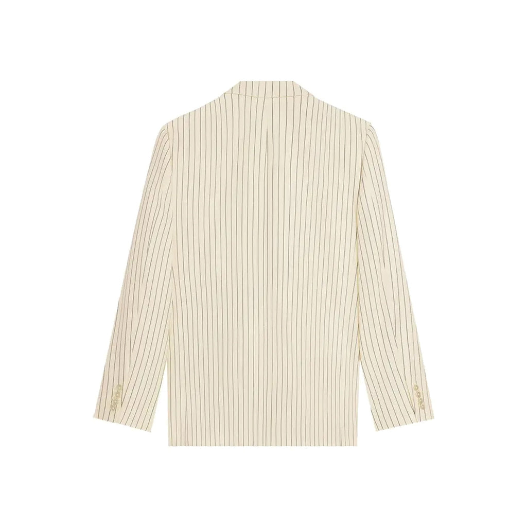 Celine Wool Striped Blazer Men