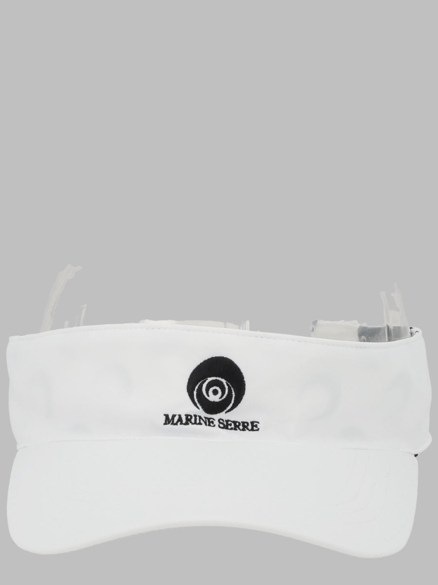 Marine Serre Men Visiera Con Logo