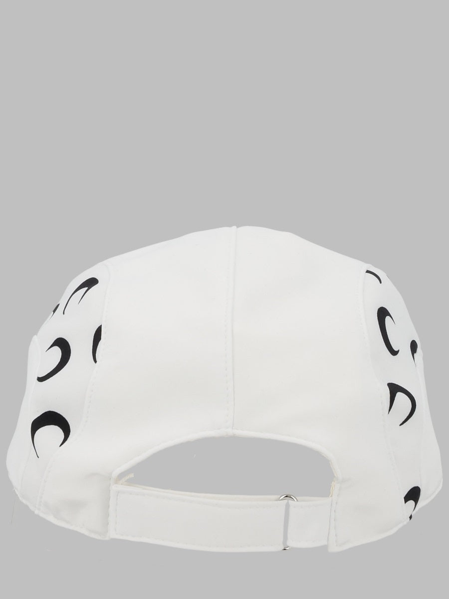 Marine Serre Men Cappello Da Baseball Con Logo