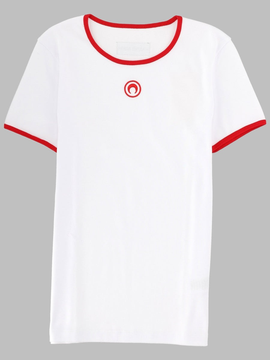 Marine Serre Women T-Shirt Con Logo