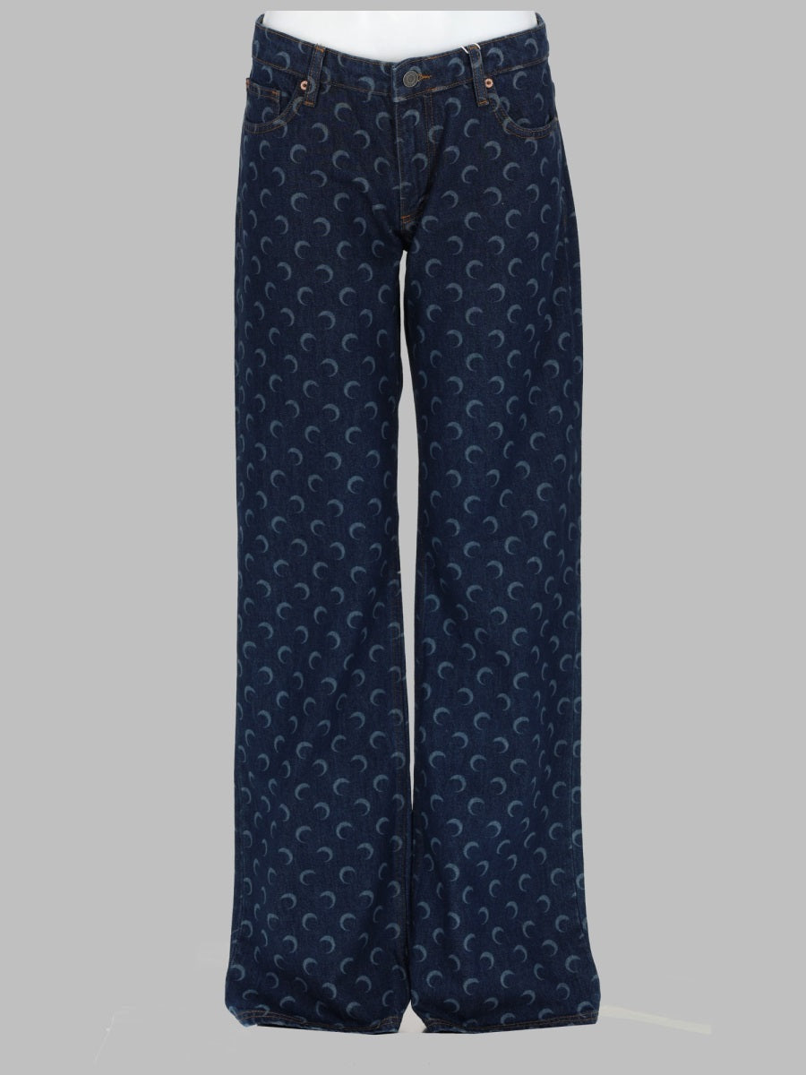 Marine Serre Women Jeans "Moon"