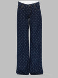 Marine Serre Women Jeans "Moon"