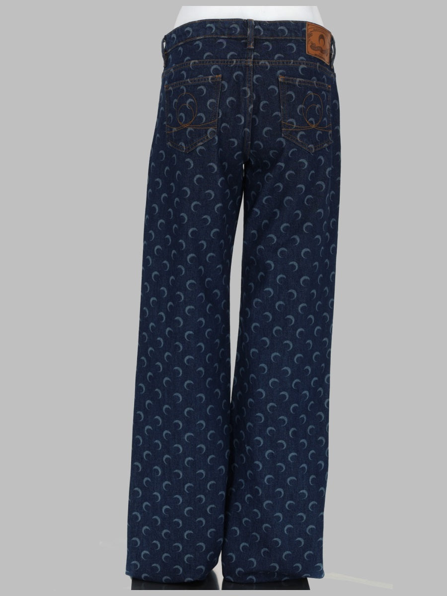 Marine Serre Women Jeans "Moon"