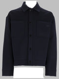Gucci Men Giacca In Jersey Di Cotone Con Ricamo