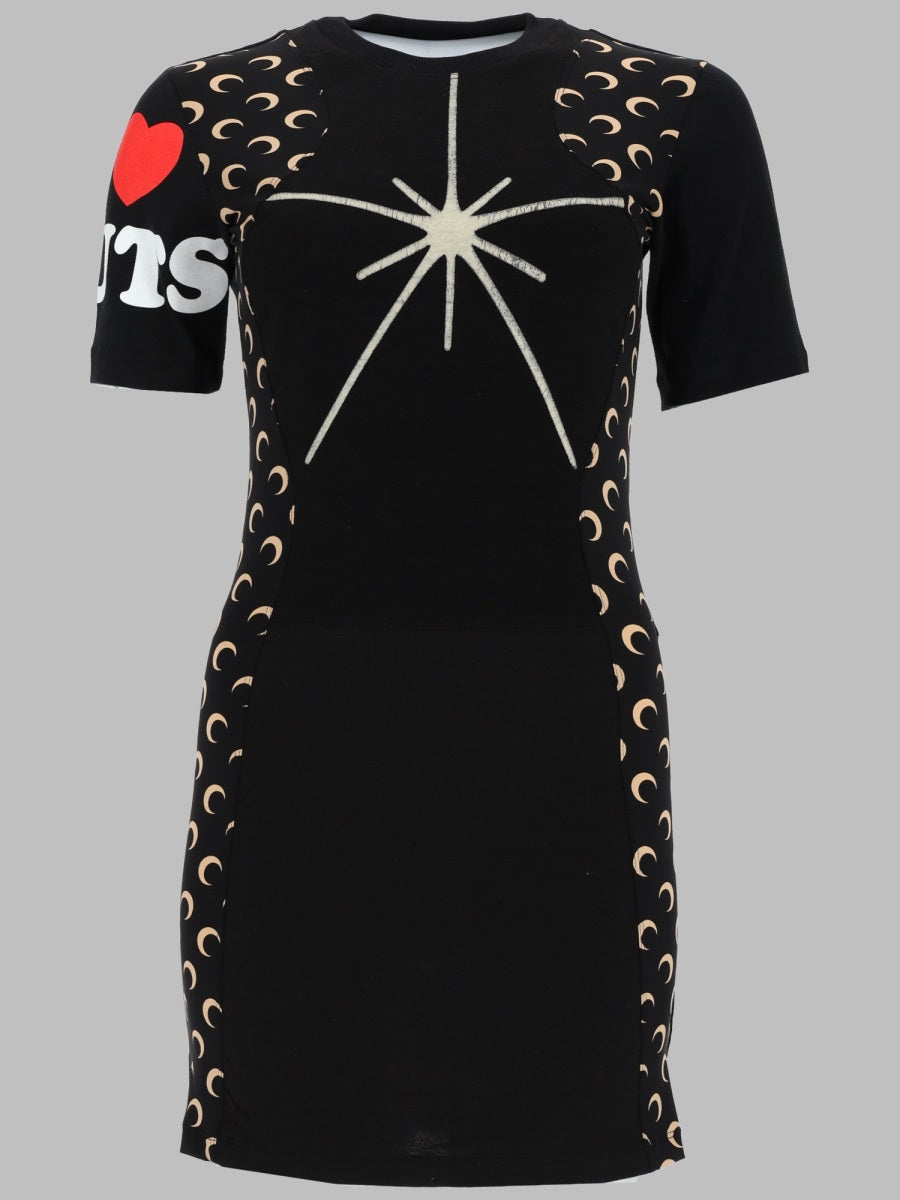 Marine Serre Women Mini Abito "Upcycled"