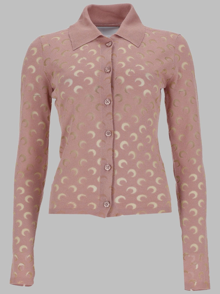 Marine Serre Women Cardigan "Moon"