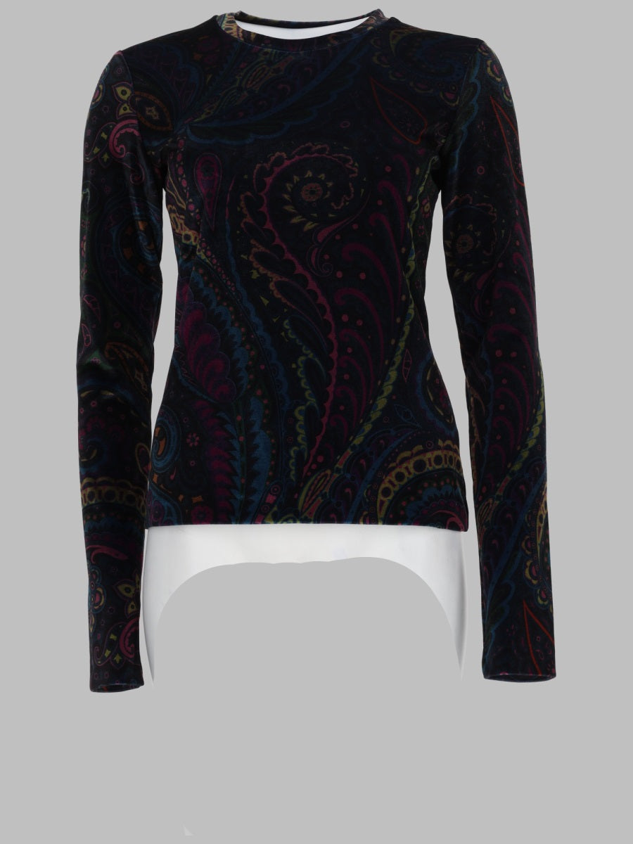 Etro Women Top Con Stampa Paisley