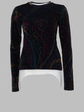 Etro Women Top Con Stampa Paisley
