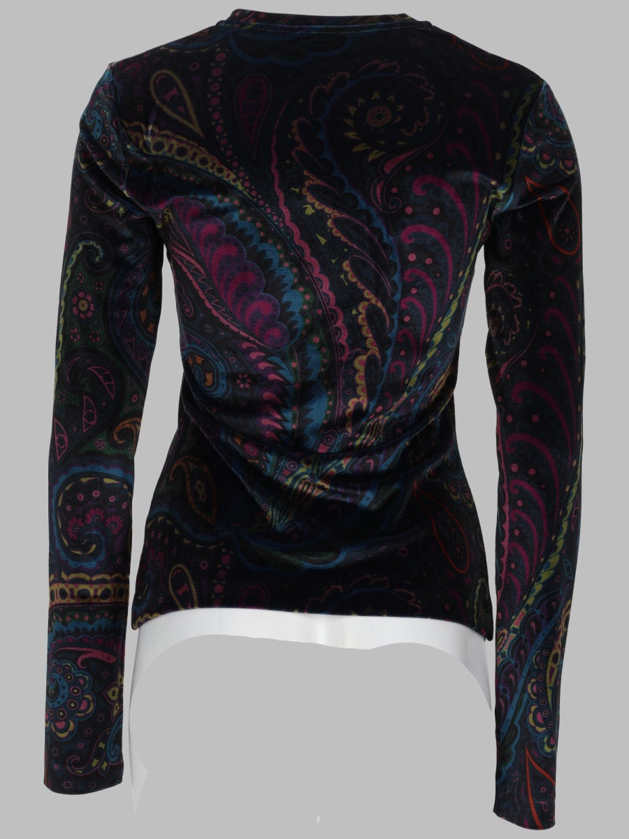 Etro Women Top Con Stampa Paisley