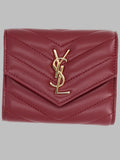 Saint Laurent Women Cassandre Matelassé Multi-Fold Wallet