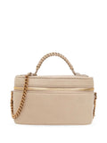 Stella Mccartney Women Gold Chain Falabella Cosmetic Case