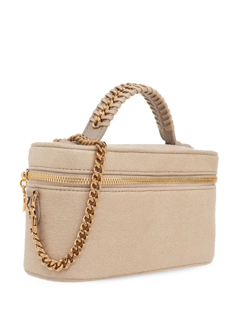 Stella Mccartney Women Gold Chain Falabella Cosmetic Case