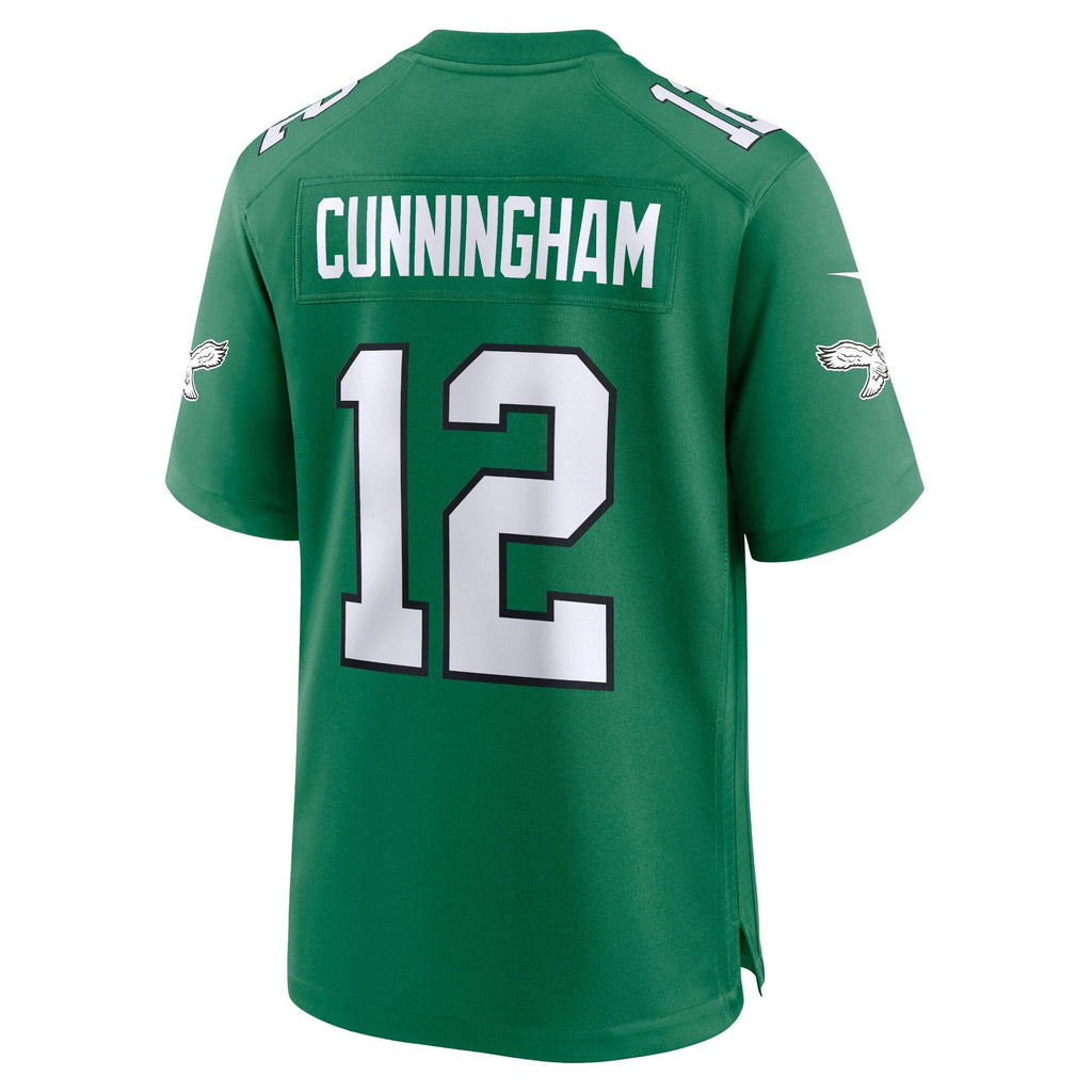 Philadelphia Eagles Randall Cunningham Kelly Green Alternate Retired Player Game Jersey